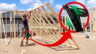 Framing Walls with Hikoki's Nail Gun: On-site Review