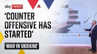 Ukraine War: 'Ukraine counter-offensive has started'