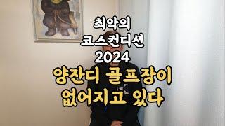 2024년은 최악의 골프코스 컨디션! (양잔디골프장이 없어지고 있다)