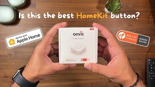 The Onvis HS2 Might be my Favorite HomeKit Button #Onvis #HomeKit