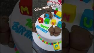 customise cake#taddy #birthdaycake #viralvideo #cake #shots #cakedecoration #ytstudioes