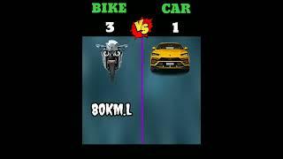 Bike Vs Car  || who win  || #shorts #viral #car #bike