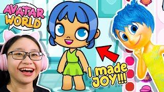 I Made Joy from INSIDE OUT!!! - Avatar World: City Life