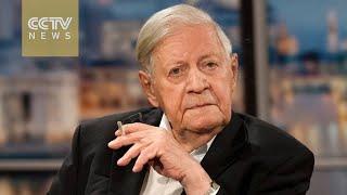 German ex-Chancellor Helmut Schmidt dies at 96