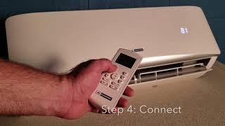 How to Setup WiFi App for Blueridge Mini-Split Air Conditioner