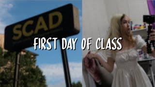 FIRST DAY OF CLASS!! || SCAD Savannah College of Art and Design