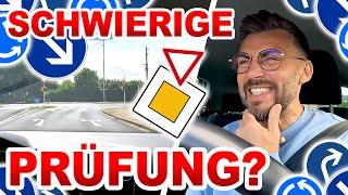 SCHWIERIGE SITUATIONEN in der Prüfung! Tipps & Tricks für Vorfahrt, Rechts vor Links & mehr!  