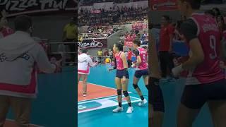 CREAMLINE COOL SMASHERS WARM UP SPIKES (PVL FINALS)