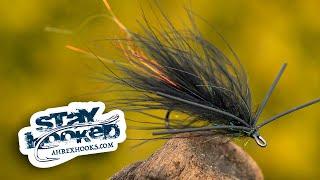 Ahrex - Black Woolly Bugger - tied by Martin Votborg