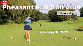 The slopes are crazy! | Pheasant Run Golf Club