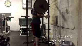 JoshStrength squats 1/20/15