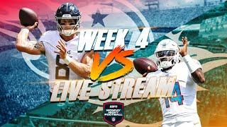 Tennessee Titans Vs Miami Dolphins Week 4 Live Stream Reaction!