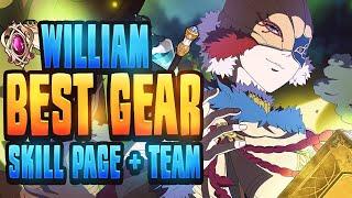 TIMELESS SUPPORT! Complete William Build & Guide (Gear Sets, Teams, Skill Pages & More!) BCM