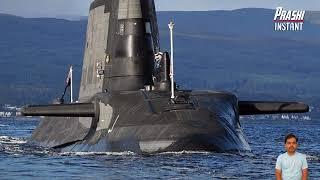 sixth Royal Navy nuclear Submarine Astute class enters the waters.