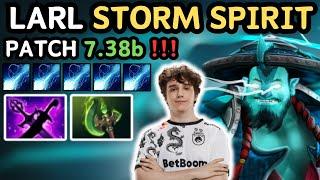  LARL STORM SPIRIT Midlane Gameplay vs Aurora  Larl Perspective - Dota 2