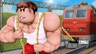 He Wanted To Be The STRONGEST MAN On EARTH! (A Roblox Movie)