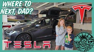  Test driving a Tesla Model Y | Checking out Cybertruck at a Tesla showroom in Brooklyn