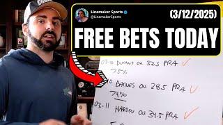 Sports Betting Picks That Will Make You Money Today (3/12/2025)