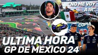 ¡¡ULTIMA HORA GP MEXICO!! ALBON COPIA a COLAPINTO, ALONSO ENFERMO, CHECO SENTENCIA ¿EVOS? DECORACION