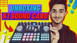 K1 Sound card Unboxing and Review | Best Sound Card K1 | Full Setup Hindi/Urdu