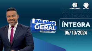  BALANÇO GERAL EDIÇÃO DE SÁBADO | 05/10/2024 | TV PARANAÍBA AFILIADA RECORD