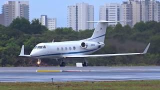 [SBFZ/ FOR] Pouso & Decolagem RWY13 Gulfstream G-III N15HE 30/05 & 02/06/2019