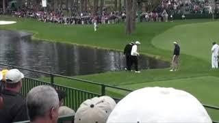 Vijay Singh's Legendary Water-Skipping Hole-In-One at the Masters - ALL ANGLES!!!