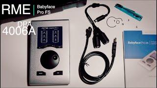 RME Babyface Pro FS and DPA 4006A with a Classical Guitar | Tone Tests