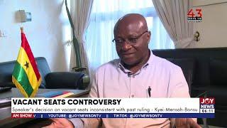 Parl. Controversy: Speaker's decision on vacant seats inconsistent with past ruling - Mensah-Bonsu