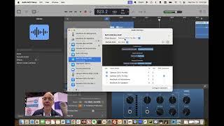 3 easy steps to connect 2 USB mics to GarageBand on Mac Samson C01U PRO for Webinars and Zoom