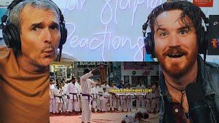 Onam Traditional meal AND Onam's Own Fight Club? | REACTION!!