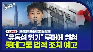 [손경제] 롯데그룹 유동성 위기설 | 조선업계 감정싸움 | 10대 건설사 미수금 증가 | 20241119(화)