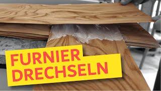 WOW! Verblüffendes Drechsel-Ergebnis!  | Schale drechseln aus Furnierholz - Kein OSB oder Multiplex