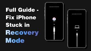 (️iOS 18 Supported!) 2024 Full Guide to Fix iPhone Stuck in Recovery Mode