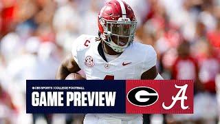 No. 2 Georgia at No. 4 Alabama Game Preview | College Football Week 5