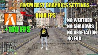 How To Boost FPS & Fix FPS Drops in FiveM (GTA V)  FiveM Lag Fix Guide | UPDATED 2024