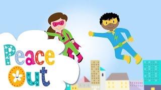 Superhero Flying (Peace Out: Guided Meditation for Kids) | Cosmic Kids