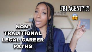 DIFFERENT LEGAL CAREERS | (Non-Traditional careers you can have with a law degree)