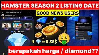 UPDATE HAMSTER KOMBAT SEASON 2 | KONTES GLAIM 3000USDT DAN DAO