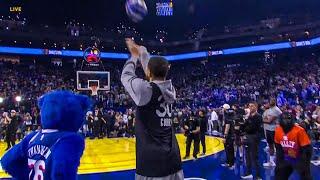 Shaq’s OGs Half-Court Shot Contest | 2025 NBA All-Star Practice