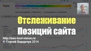 Отслеживание позиций сайта в поисковой выдаче