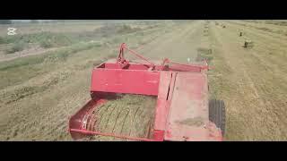 Как сделать ровный тюк. Прессую второй укос прессом Welger AP61.