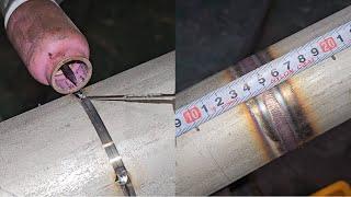 The Secret of No-Gap Pipe Welding Shrinkage That Most TIG Welders Don't Know