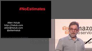 #NoEstimates (Allen Holub)