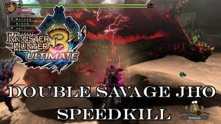 『MH3U | MH3G』Event Quest: Double Savage Deviljho (Speedkill/Dual Swords|Bowgun) 2:02
