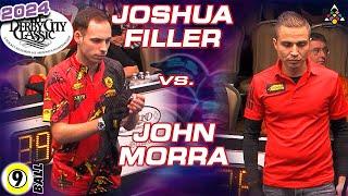 9-Ball - JOSHUA FILLER vs JOHN MORRA - 2024 Derby City Classic 9-Ball