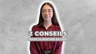 2 conseils pour la rentrée en archi !