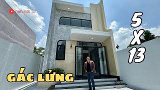 Mẫu Nhà Gác Lửng Đẹp 2 Phòng Ngủ Dành Cho Gia Đình Ít Người | Nhà Mới TV