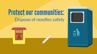 Protect Our Communities: Dispose of Needles Safely