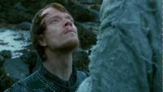 Theon's Baptism: 'What Is Dead May Never Die' [HD]